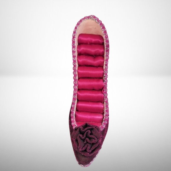 SHOW DISPLAY FOR RINGS IN DARK FUCHSIA COLOR - Picture 4 of 4